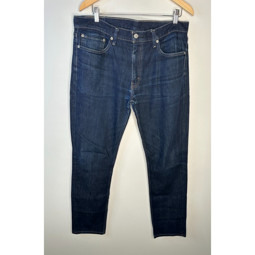 Levi's 511 Slim Men's Jeans Dark Wash Blue Denim 36 x 34 Dark Hollow 5 Pocket - Picture 2 of 16